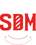 logo sdm barber bari